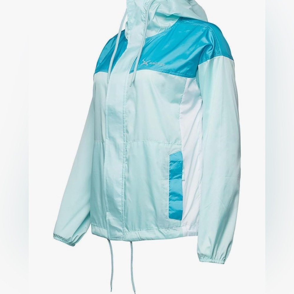 Arctix Women's Zephyr‎ Windbreaker Jacket Island Azure Size 1X NWT D17